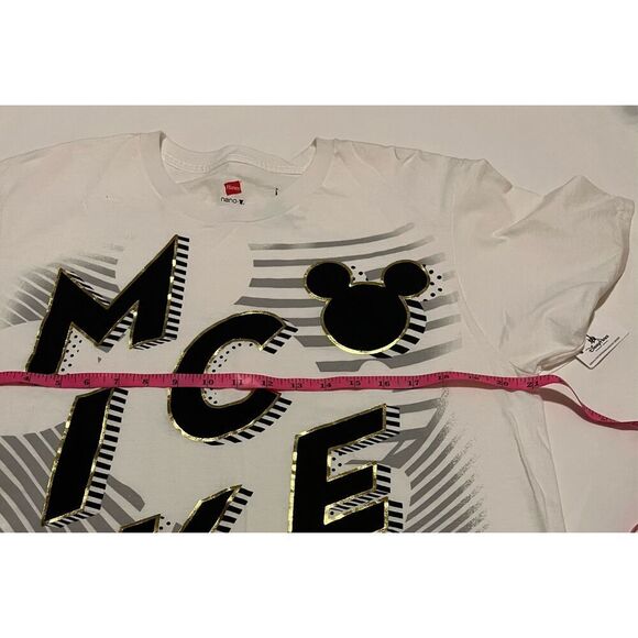 NWT Disney Parks white Mickey Mouse graphic t-shirt - Picture 3 of 7
